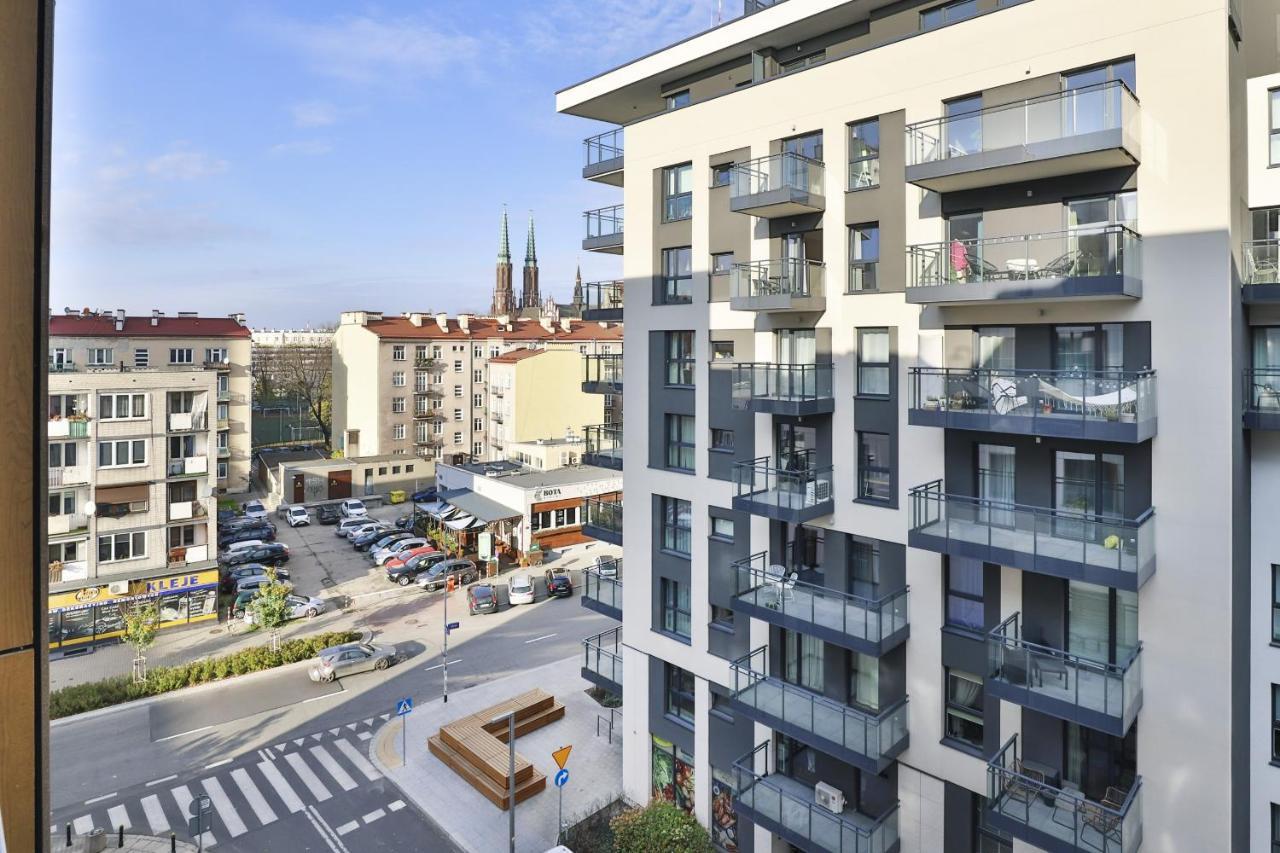 Warsaw Praga Okrzei Apartment By The River By Noclegi Renters المظهر الخارجي الصورة