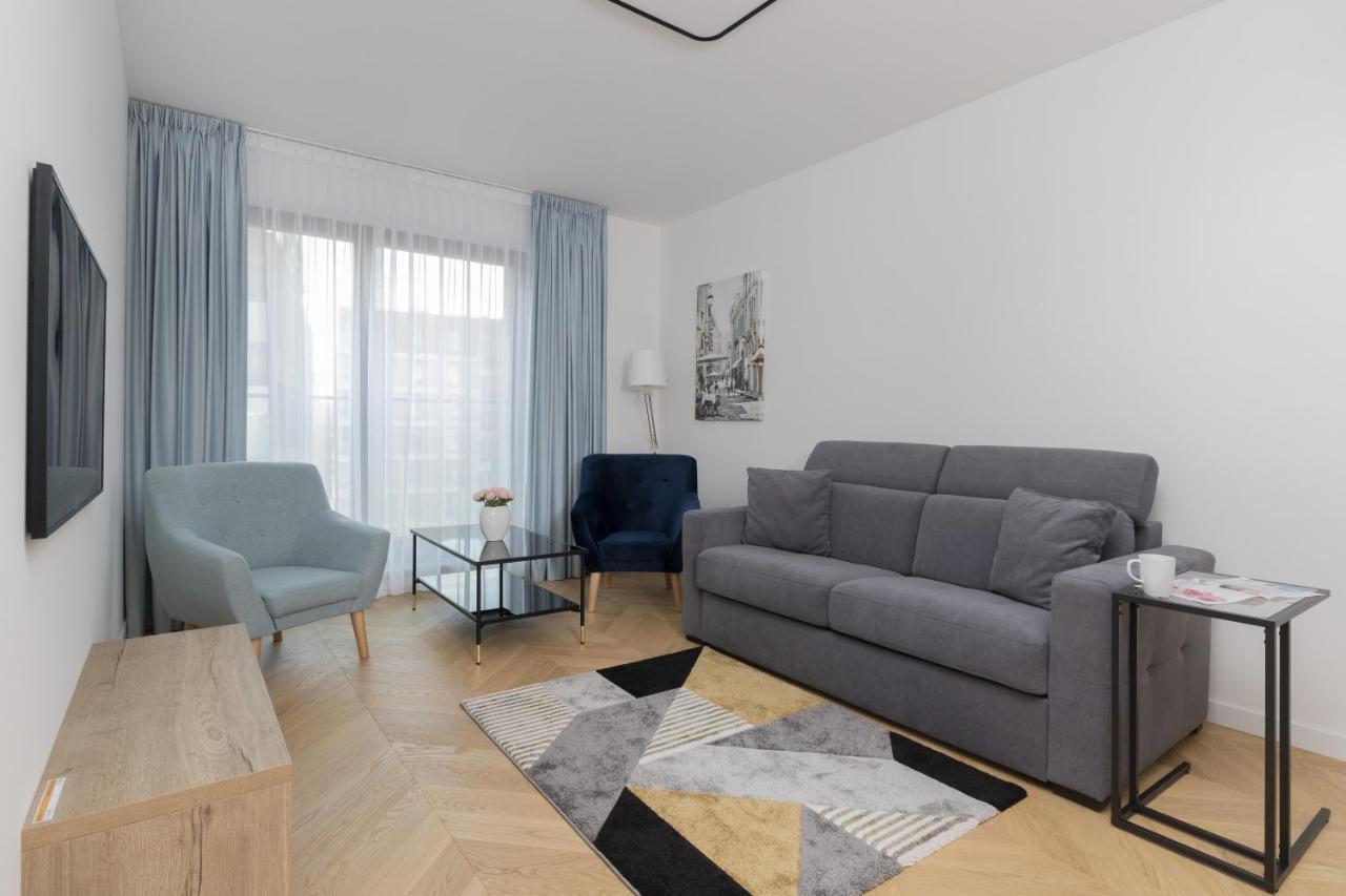 Warsaw Praga Okrzei Apartment By The River By Noclegi Renters المظهر الخارجي الصورة