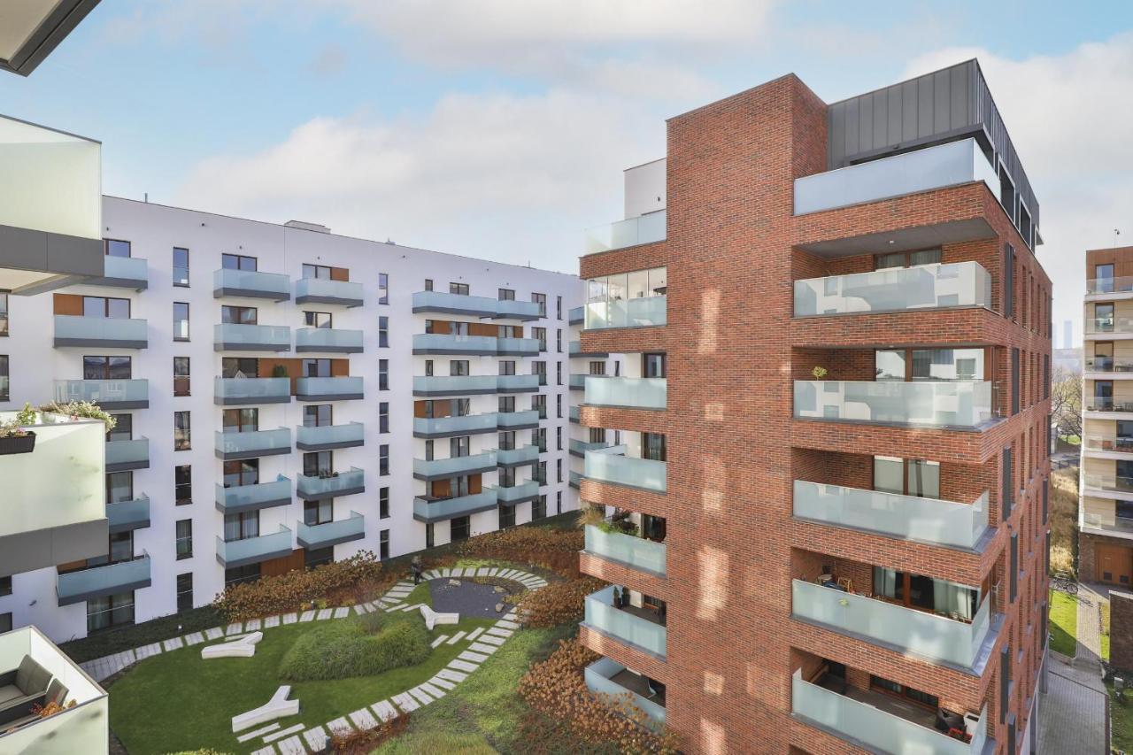 Warsaw Praga Okrzei Apartment By The River By Noclegi Renters المظهر الخارجي الصورة